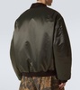 Logogram bomber jacket