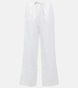 Aurelia linen straight pants
