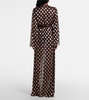 Aurelia printed gown