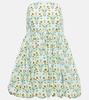 Manzanilla floral cotton minidress