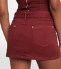 Denim miniskirt