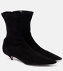 35mm Uxor suede ankle boots