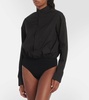 Cotton poplin bodysuit