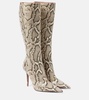 Barbara 105 leather knee-high boots