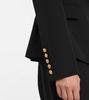 Double-breasted wool blazer