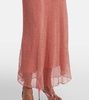 Sheer maxi dress