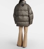 Logo down jacket
