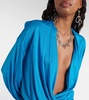 Draped minidress