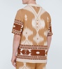 Icon Piquet cotton jacquard shirt