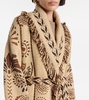 Wild Wonder wool and cotton cardigan