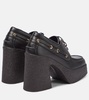 Skyla faux leather loafer pumps