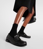 Leather loafers