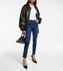 Mari high-rise slim jeans