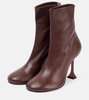 Iris 95 leather ankle boots