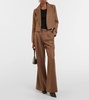 x EmRata Berlin cropped wool blazer