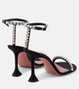 Gigi 95 embellished satin sandals