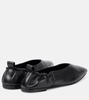 Brie leather ballet flats 