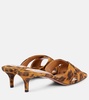 Divine 50 leopard-print suede mules