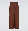 Cotton canvas pants 