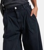 Ellis low-rise wide-leg jeans