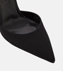 Comet embellished canvas pumps