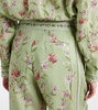 Florecer Honeysuckle linen wide-leg pants