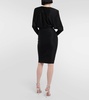 Satin midi dress