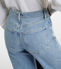 Harper straight cropped jeans
