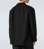 Embellished wool shirt