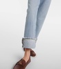 Fran mid-rise straight jeans