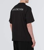 Reflective logo cotton t-shirt