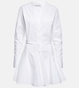 Cotton poplin minidress