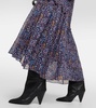 Naema paisley georgette maxi dress