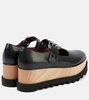 Elyse Eco Alter Mat leather platform sneakers