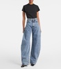 Cotton-blend bodysuit