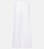 Austin cotton straight pants