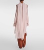Asymmetric georgette blouse