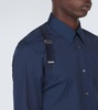 Harness cotton poplin shirt