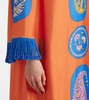 Luis silk midi dress