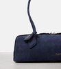 Le Teckel suede shoulder bag