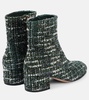 Joelle 45 bouclé tweed ankle boots