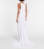 Fernande flared cotton gown