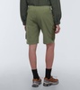 Cotton jersey cargo shorts