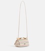 Twist Mini woven clutch