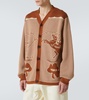 Buckaroo striped cotton cardigan