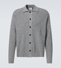 Cotton and cashmere overshirt
