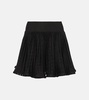 High-rise miniskirt