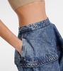 Low-rise wide-leg jeans