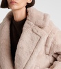 Radice alpaca, wool, and silk teddy jacket