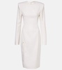 Wool midi dress